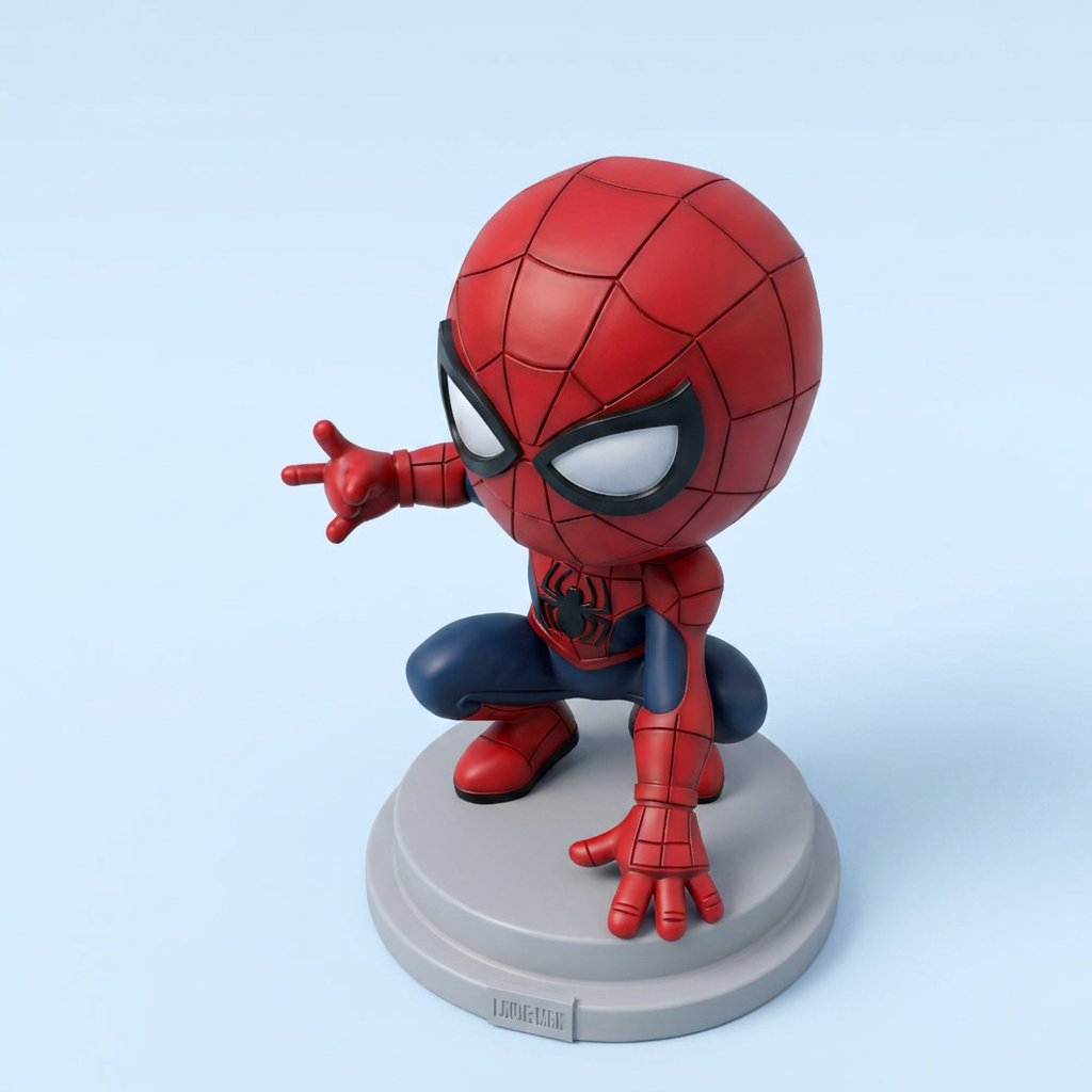 Spider Man boyalı