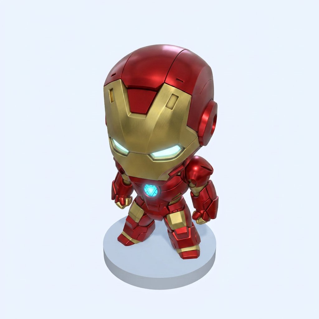 Iron Man boyalı