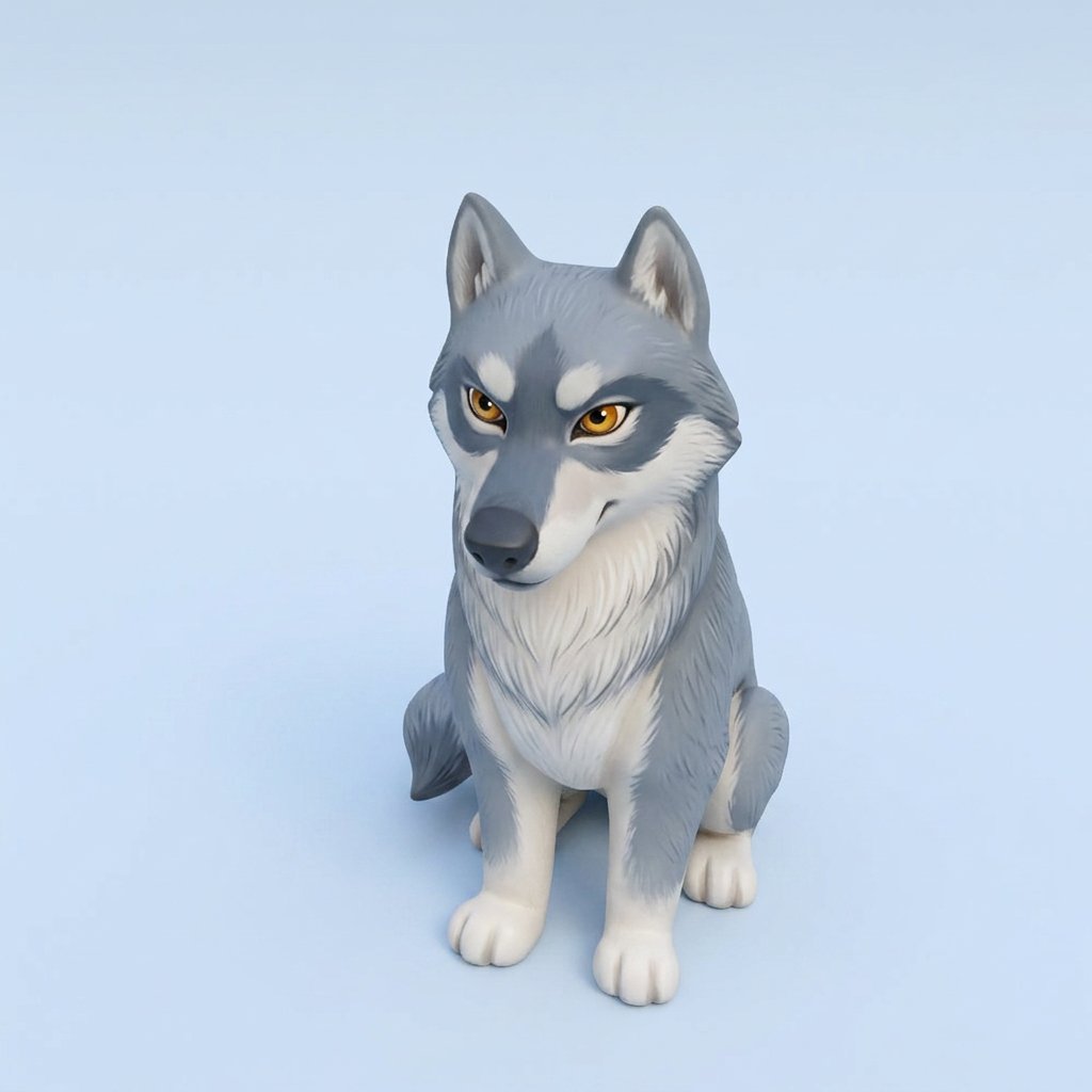 Husky boyalı